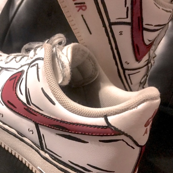 Preowned Nike Air Force 1 size:10.5 - Picture 11 of 16